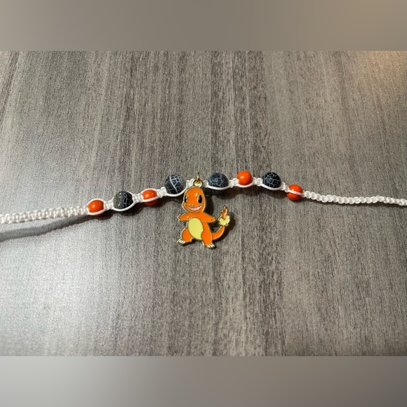 Pokémon - Charmander - Handmade Charm Bracelet - Picture 2 of 3